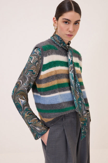 Gilet righe