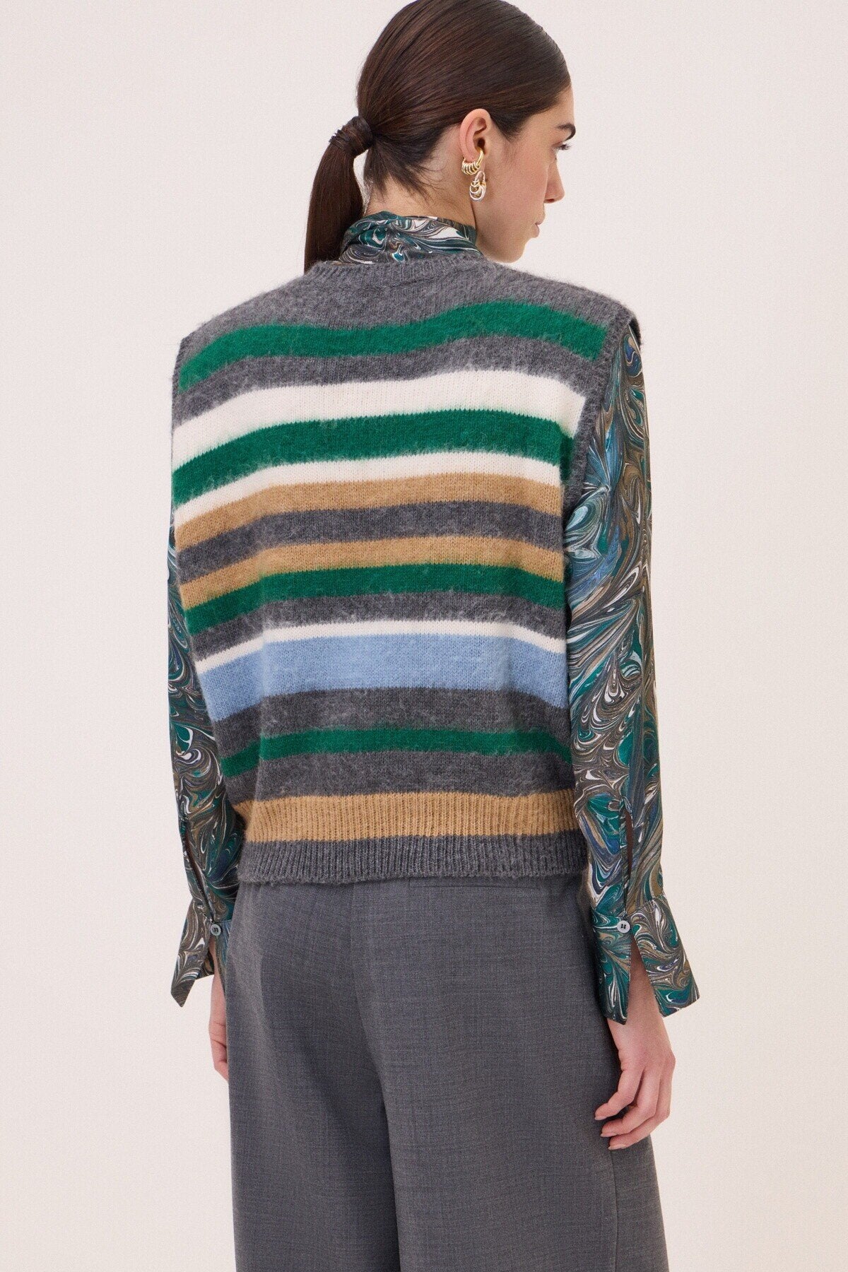 Gilet righe