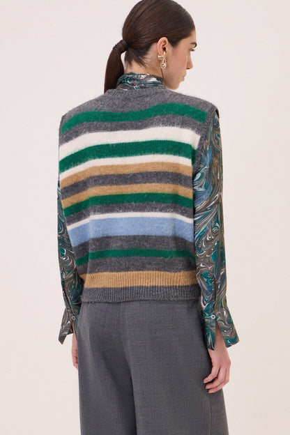 Gilet righe