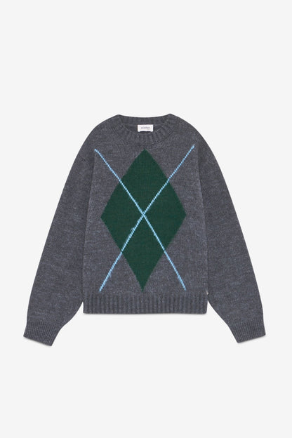 Maglia girocollo losanga