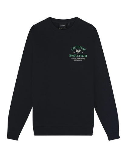 Felpa stampa racchette