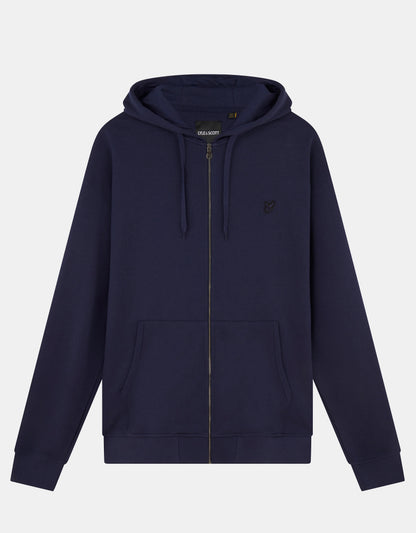 Felpa zip cappuccio