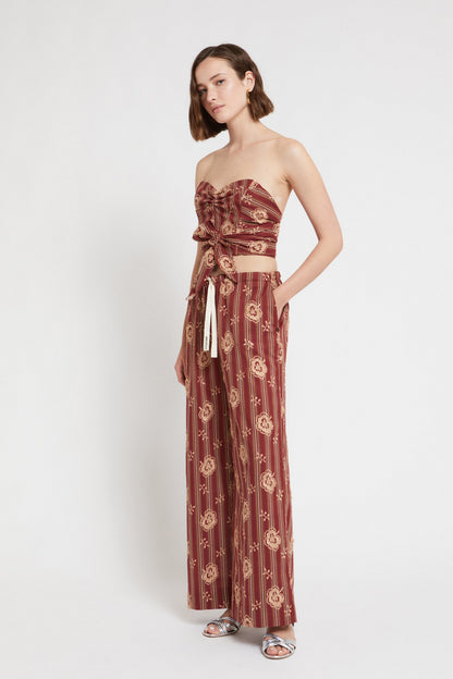 Pantaloni fantasia righe