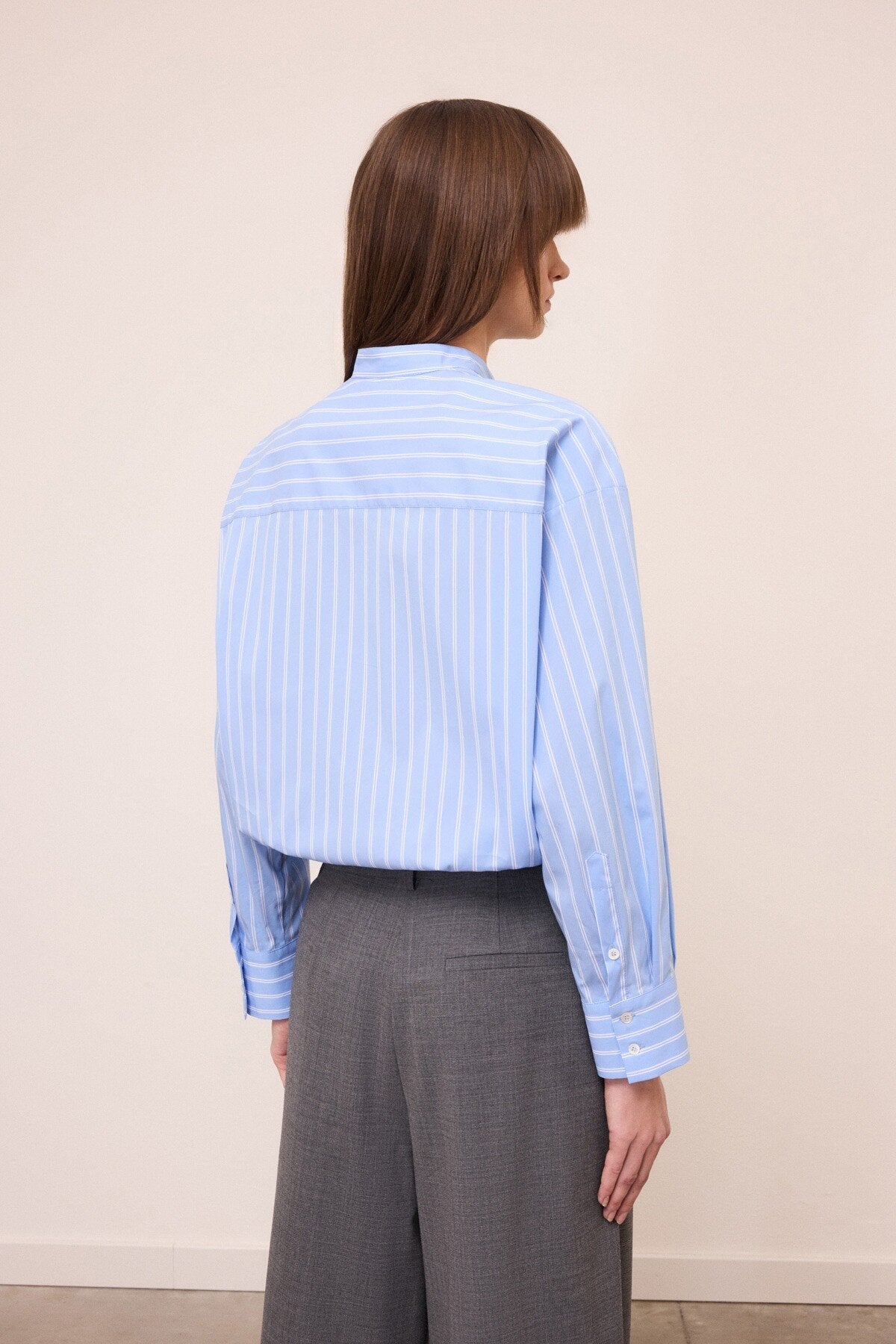 Camicia coreana righe