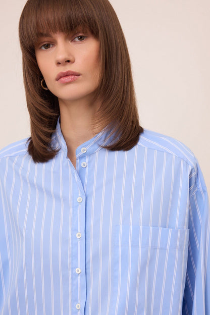 Camicia coreana righe