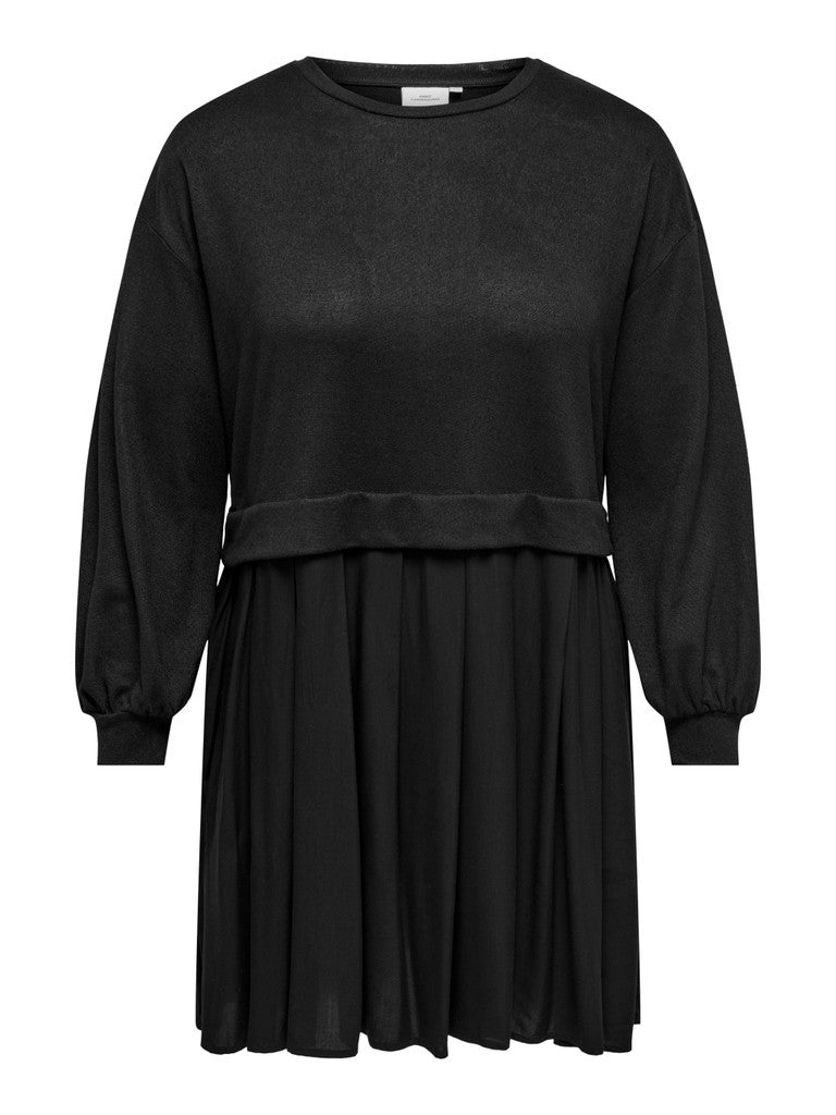 Abito maglia/tessuto