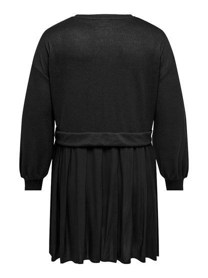 Abito maglia/tessuto