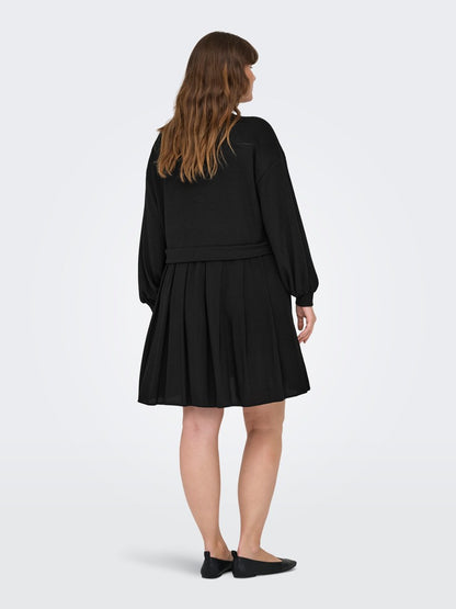 Abito maglia/tessuto