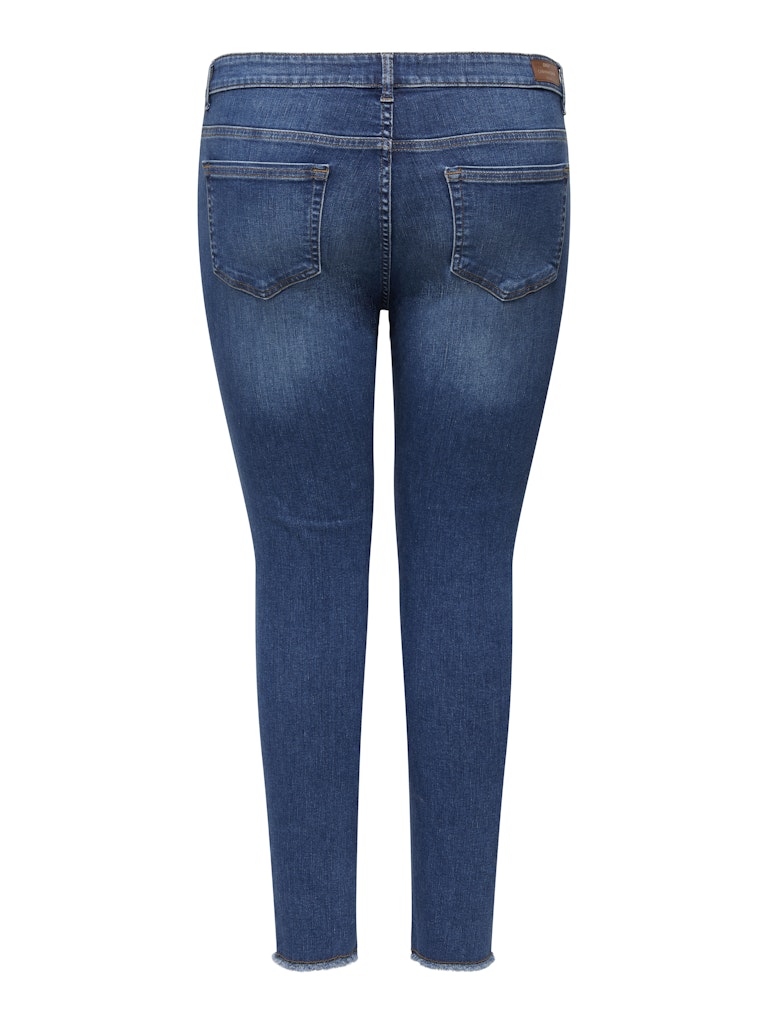 Jeans stretch sfrangiato