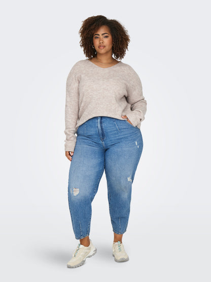 Maglia scollo profondo