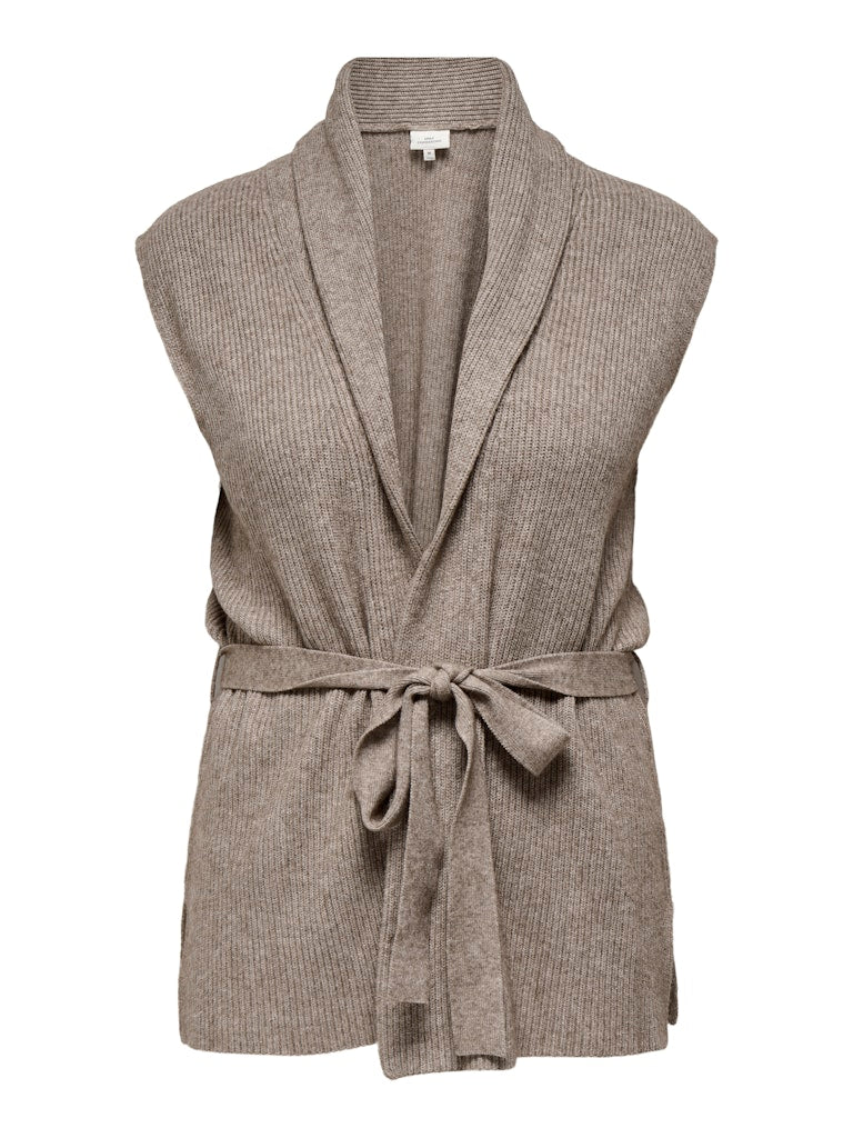 Gilet maglia cintura