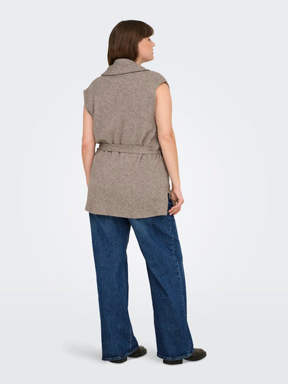 Gilet maglia cintura