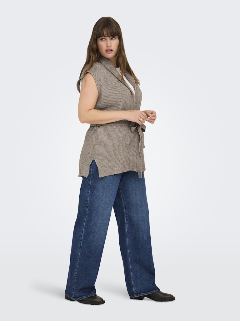 Gilet maglia cintura