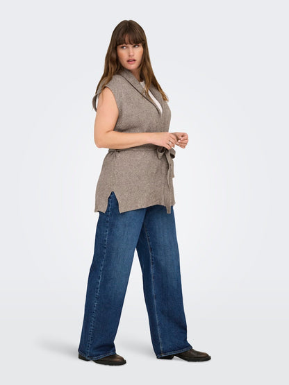 Gilet maglia cintura