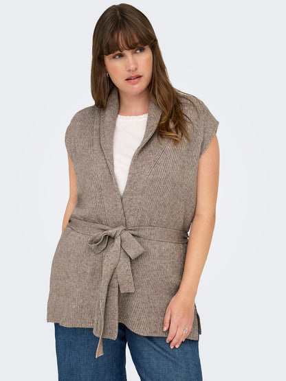 Gilet maglia cintura