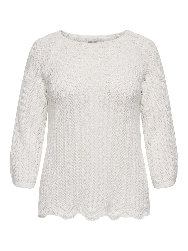 Maglia intarsiata girocollo