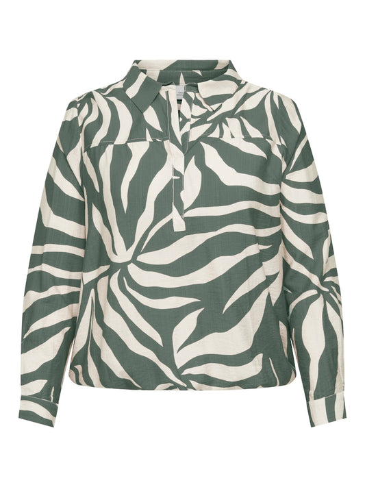 Camicia fantasia bicolore