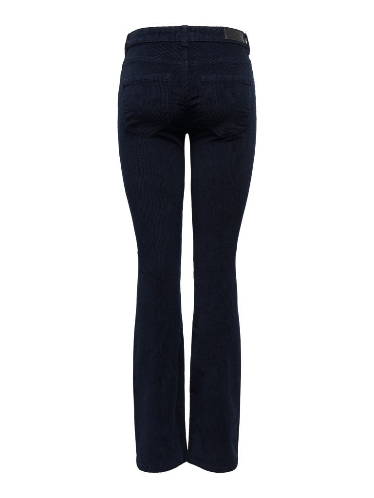 Pantaloni slim velluto