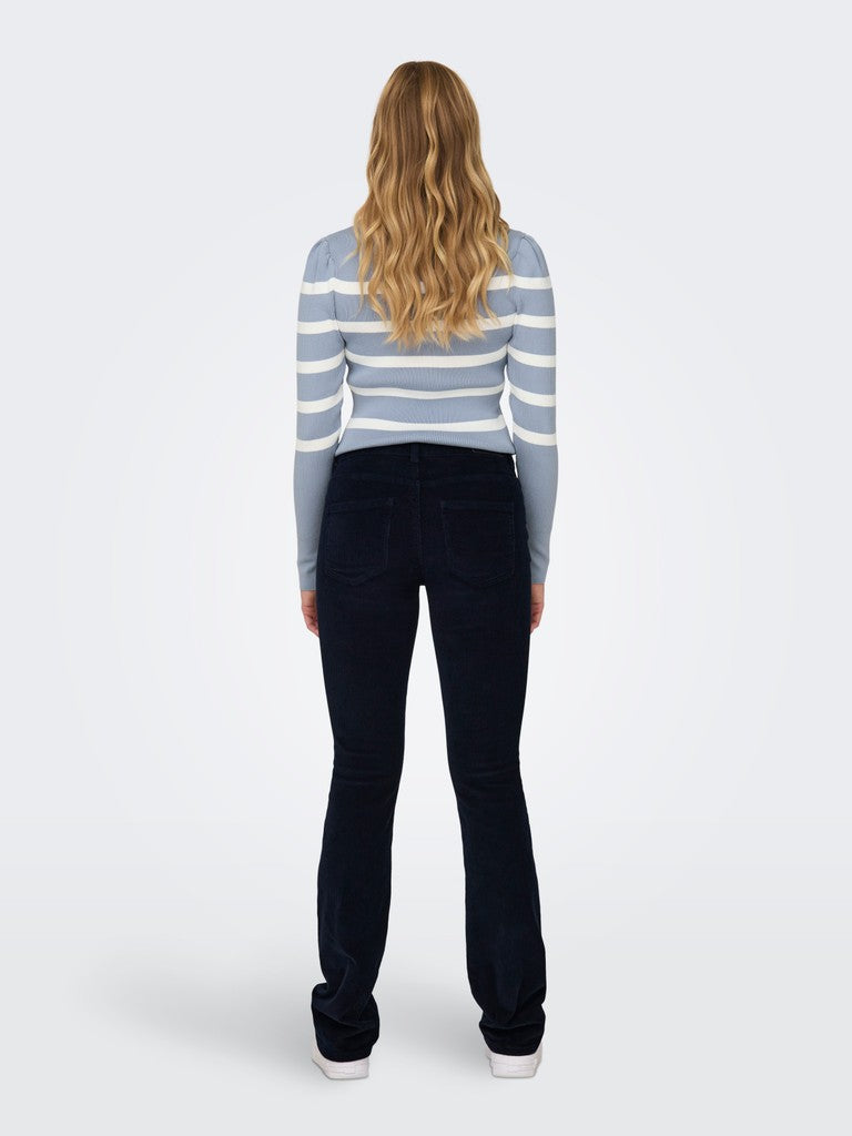 Pantaloni slim velluto