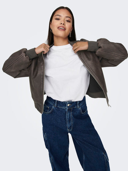 Bomber ecopelle