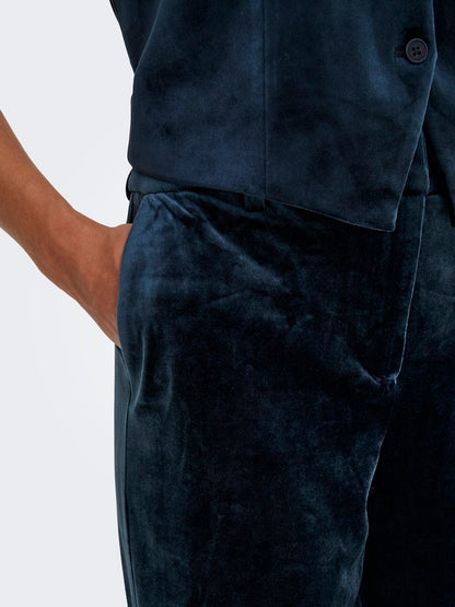 Pantaloni velluto liscio