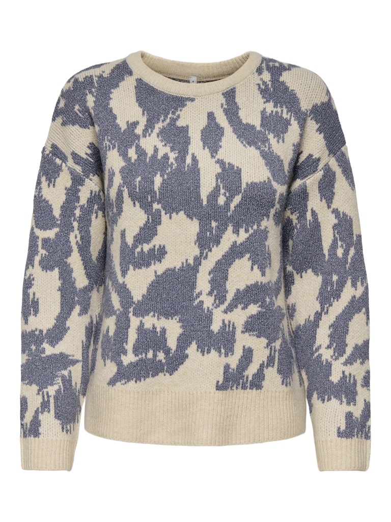 Maglia girocollo fantasia