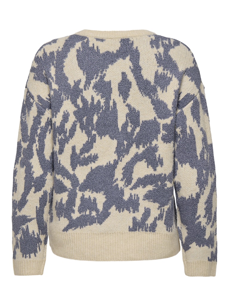 Maglia girocollo fantasia