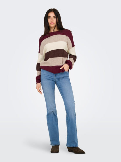 Maglia righe alte