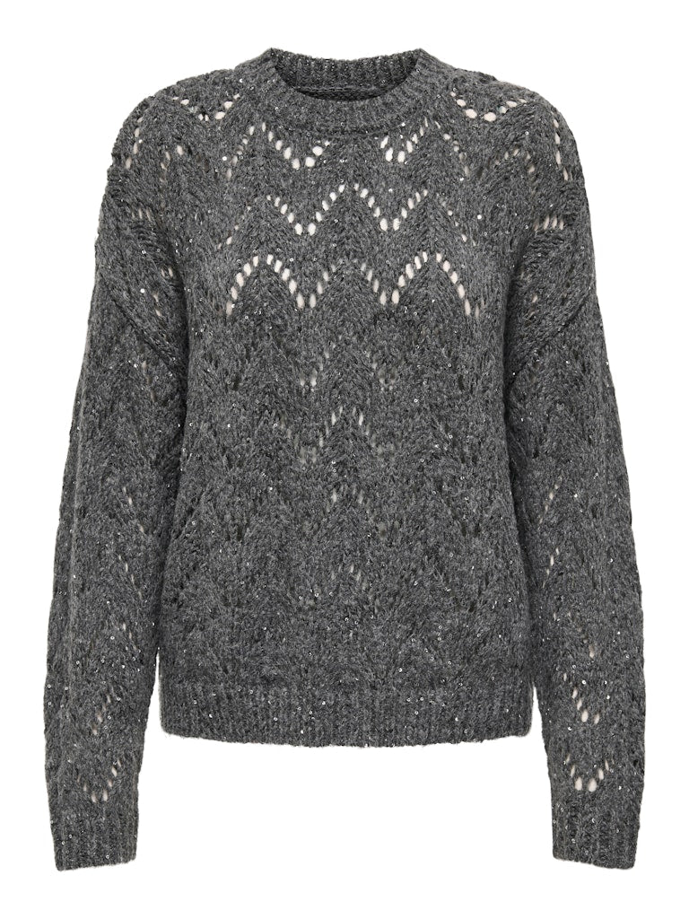 Maglia intarsi paillettes