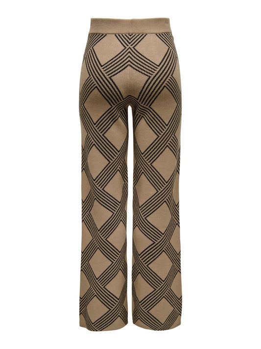 Pantaloni maglia losanghe