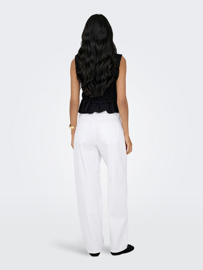 Jeans denim color cinturina