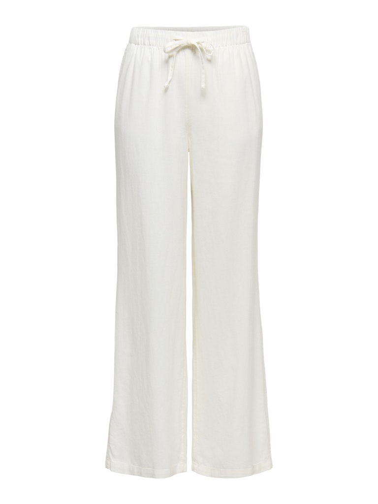 Pantaloni misto lino coulisse