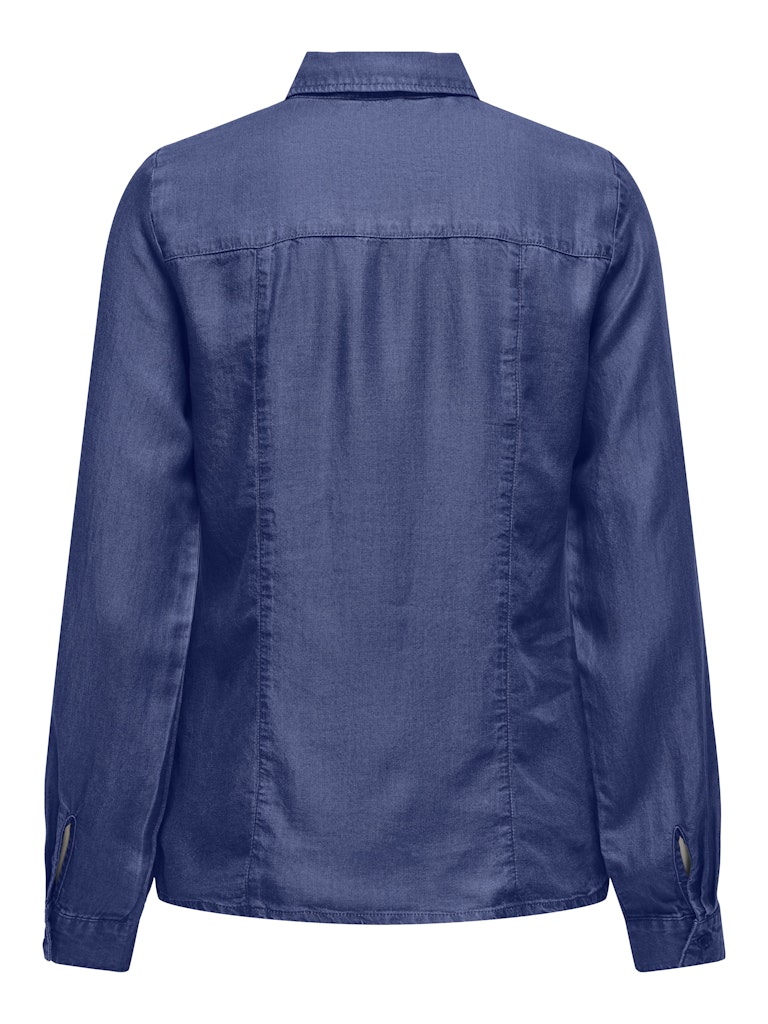 Camicia tencel effetto denim
