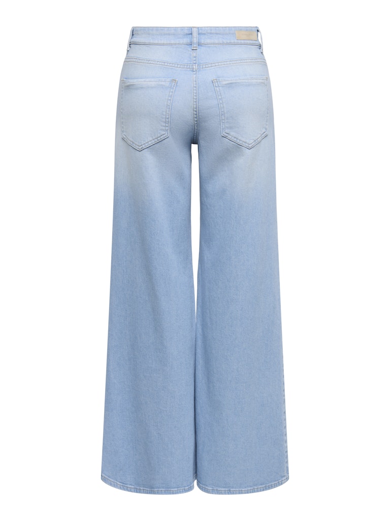 Jeans wide leg chiaro