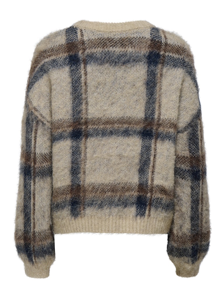 Maglia girocollo check