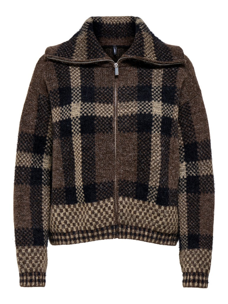 Cardigan zip fantasia