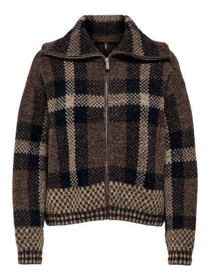 Cardigan zip fantasia