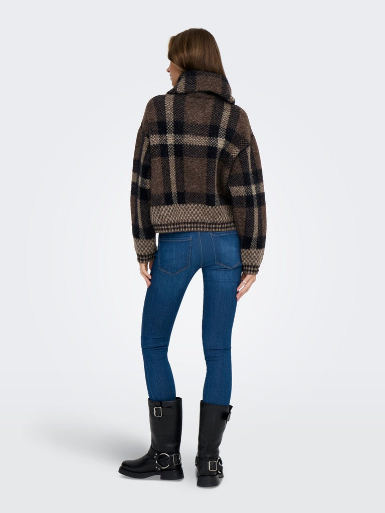 Cardigan zip fantasia