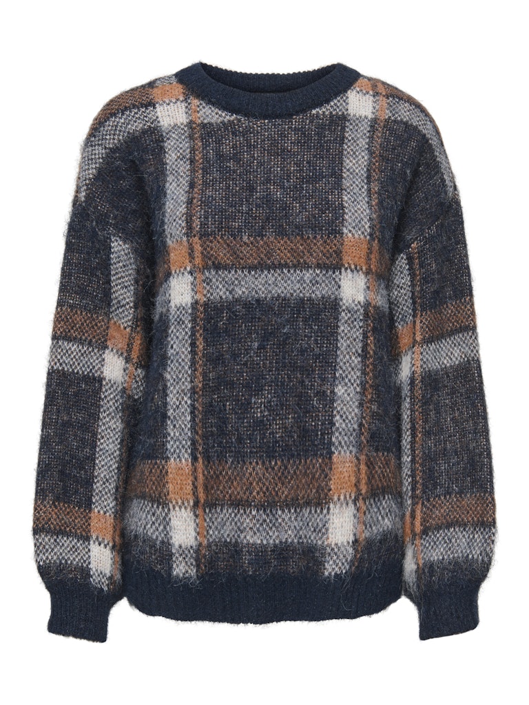 Maglia girocollo check