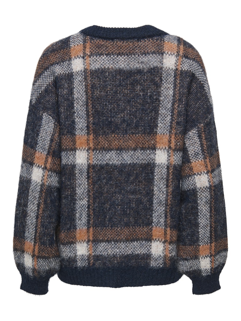 Maglia girocollo check