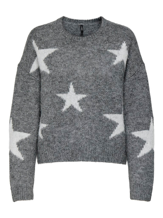 Maglia girocollo stelle