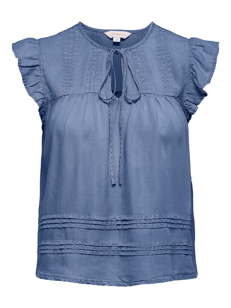 Camicia denim maniche aletta