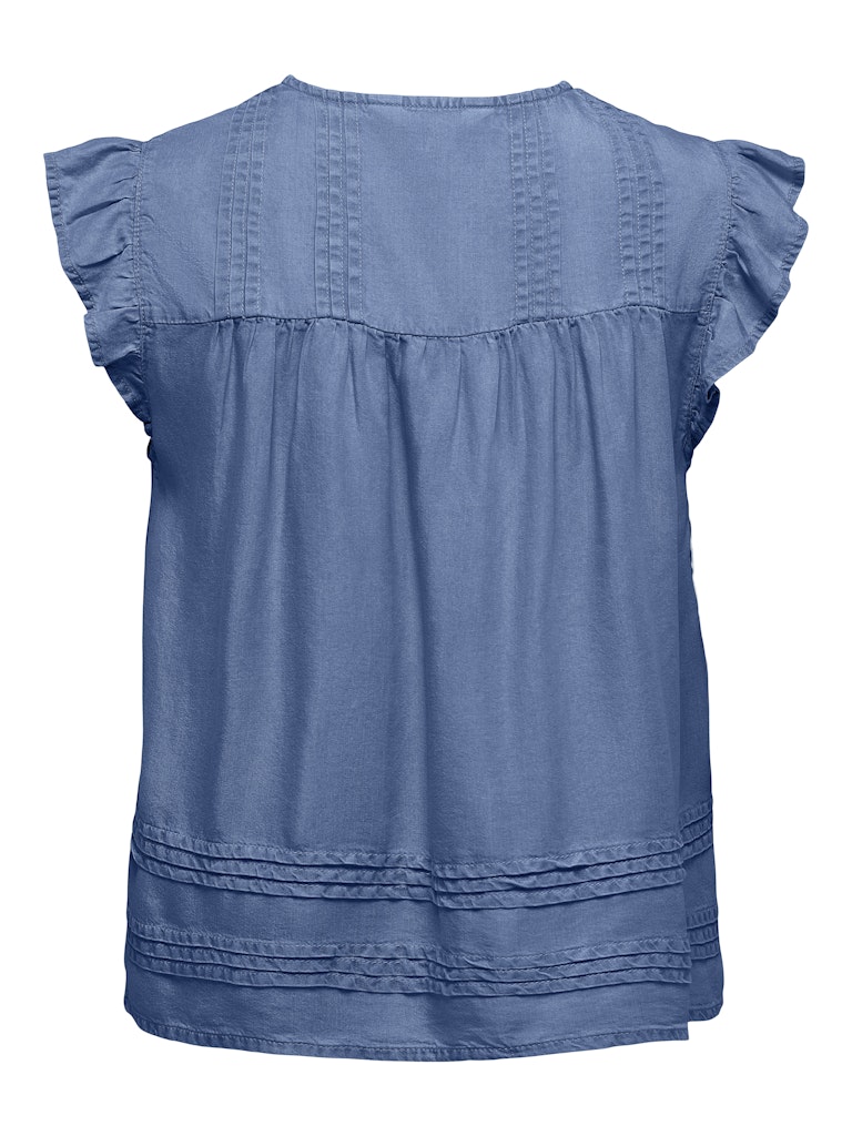 Camicia denim maniche aletta