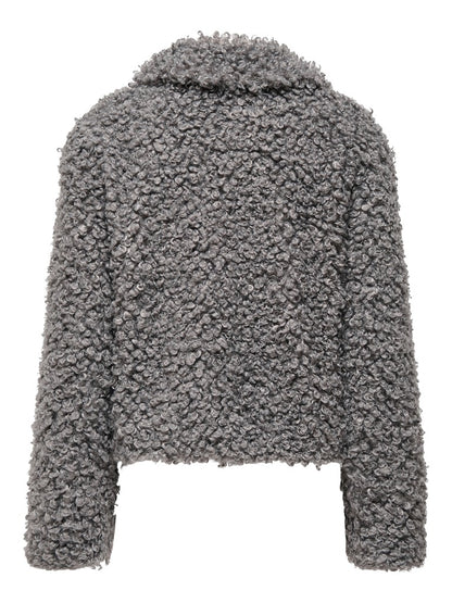 Giubbotto teddy zip