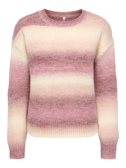 Maglia sfumata girocollo