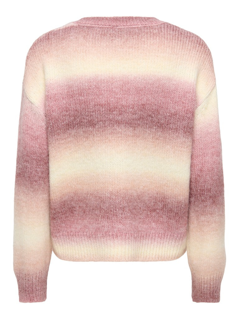 Maglia sfumata girocollo
