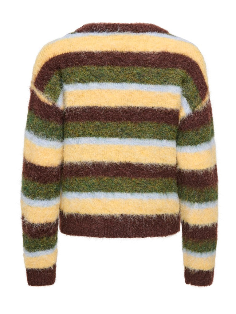 Maglia girocollo righe
