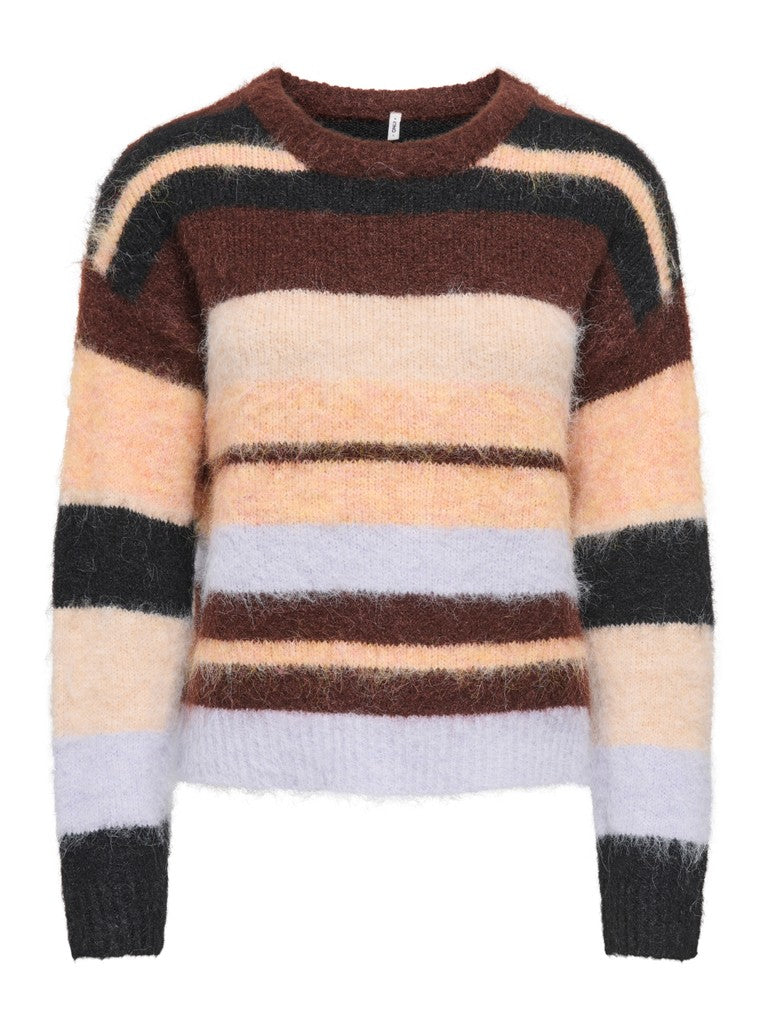 Maglia girocollo righe