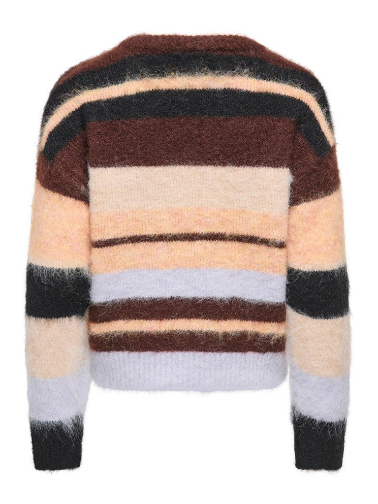 Maglia girocollo righe