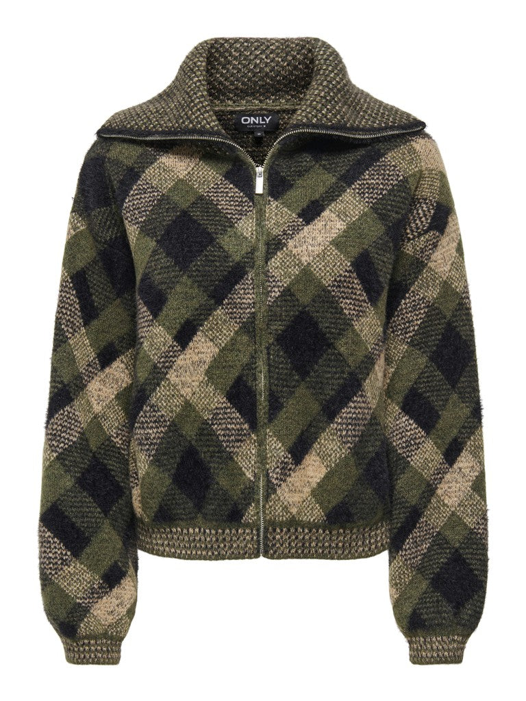 Cardigan zip fantasia